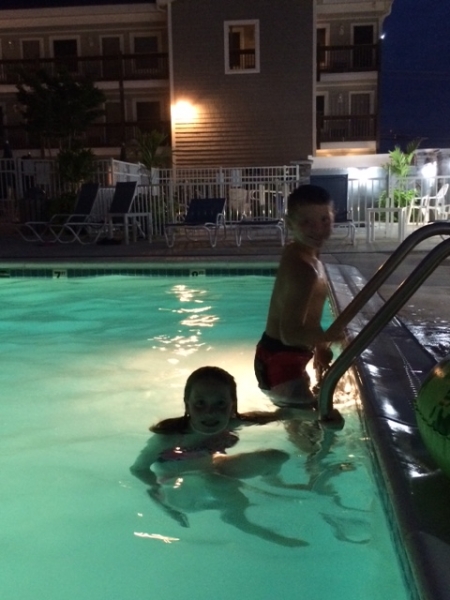 Night Swimming at Orleans Court