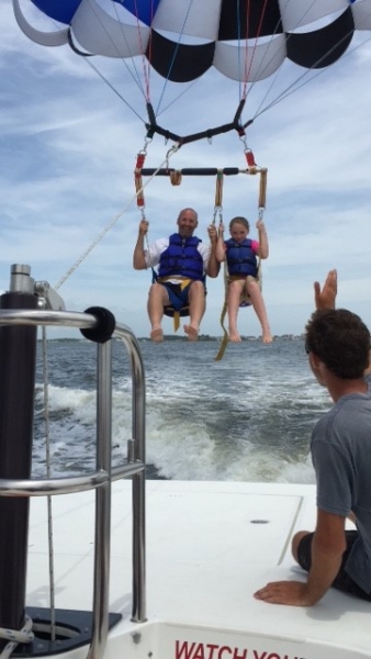 Parasailing!