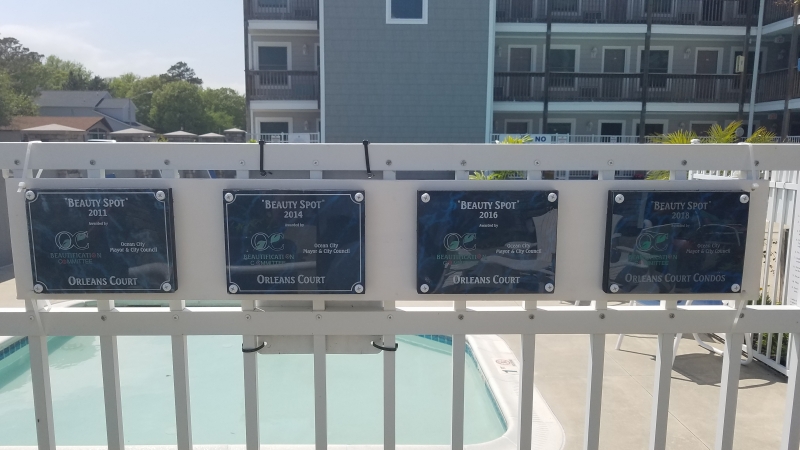 OC Beauty Spot Awards Plaque 2020