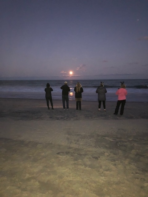 Taking Photos of the Blue Moon