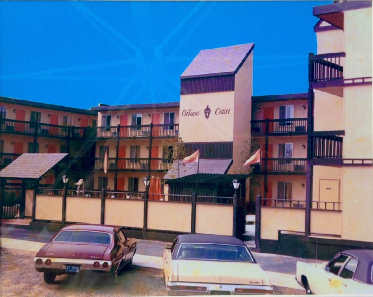 Orleans Court 1972 Courtesy Carolyn Remington