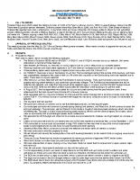 May 19 Owners’ Meeting